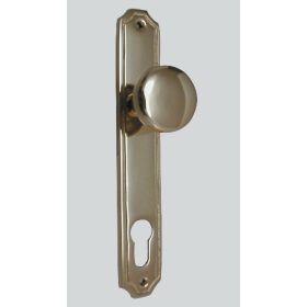 Angol Réz 90 mm PZ Gomb/Kilincs