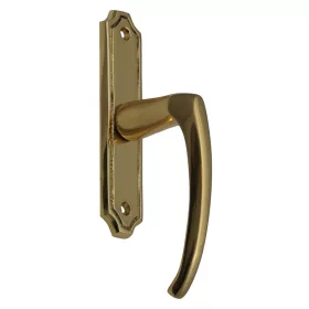   Alamă engleză mare fereastră jumătate mâner convențional