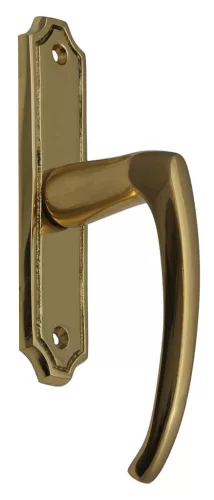 Alamă engleză mare fereastră jumătate mâner convențional