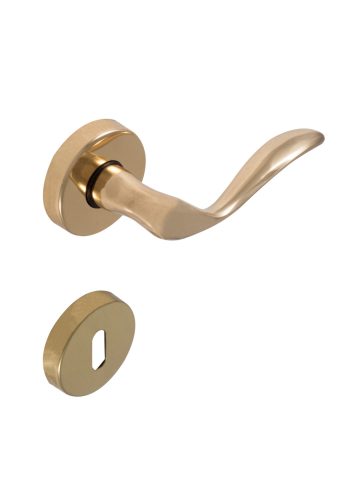 Moli Round rosette Brass Only handle on top rosette