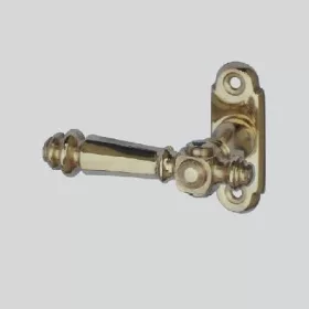   Alt Wien Okno "L" Rukoväť Mosadzný "L" Tvar Malé okno polovičná rukoväť