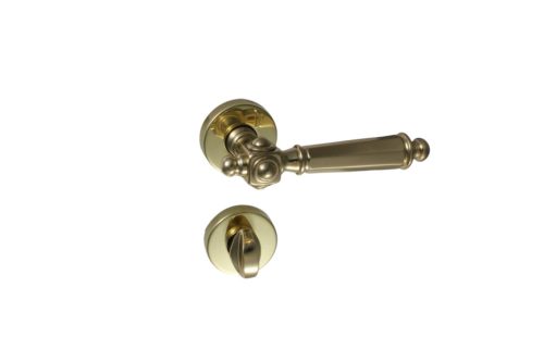 Alt Wien Speciál Mod Körrozettás Ajtókilincs Réz WC