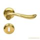 Mandeli Lord Round rosette Brass PZ