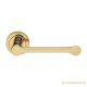 Alamaro Ultra Slim Round rosette Brass Only handle on top rosette