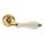 Valencia Porcelános Round rosette Brass Only handle on top rosette