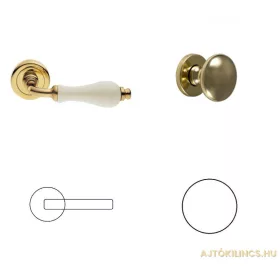   Valencia Porzellan italienisches Kupfer Abgerundetr Kupfer BB Knopf/Knopf