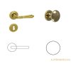 Valentina-Ambra Brass PZ Button/Handle