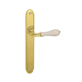   Samoha-Diána Pajzsos Fehér Porcelán Betétes Réz 90 mm BB