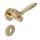 Birdy "G01" Round rosette Brass Only handle on top rosette