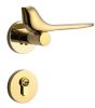 Birdy "G01" Round Rosette Brass Only handle on top rosette