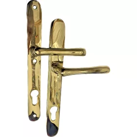   Nosztalgia Biztonsági Öntött Réz Keskeny Kilincs/Kilincspár 92 PZ