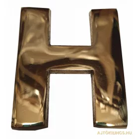 Literă mică H 4,5 cm Cupru