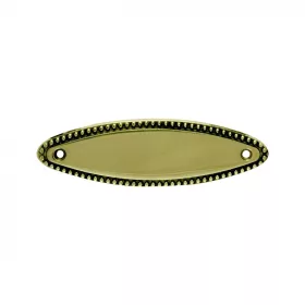 Nameplate Dotted Copper (5049) Size 114*33mm