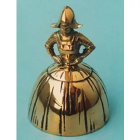 Dutch Doll Bell Brass