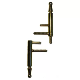   Uniquely Made Historical Nut Hinge 120-200 mm 4 Leg Screw-in Copper