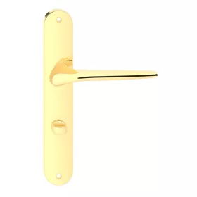   JULIA pajzsos ajtókilincs fényes sárgaréz színű 90 mm BB