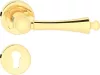 OLIVIA R ajtókilincs klasszikus rozettás fényes sárgaréz színű PZ