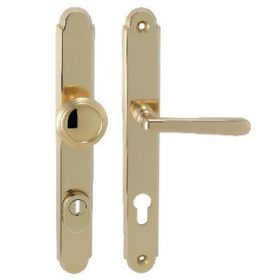   Italian Alt Wien with Safety Cylinder Guard Copper 92 mm PZ Knob/Knob