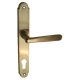 Altwien Satin scrubbed brass Without a hole