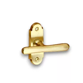   Alt Wien Mâner „T” pentru fereastră din alamă frecat satinat Mâner pentru fereastră în formă de „T”