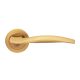 Wind Italian Round rosette Handle set Satin Brass surface BB