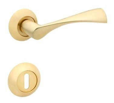 Classico Round rosette Brass Color Only handle on top rosette
