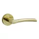 Figo Round rosette Brass color Only handle on top rosette