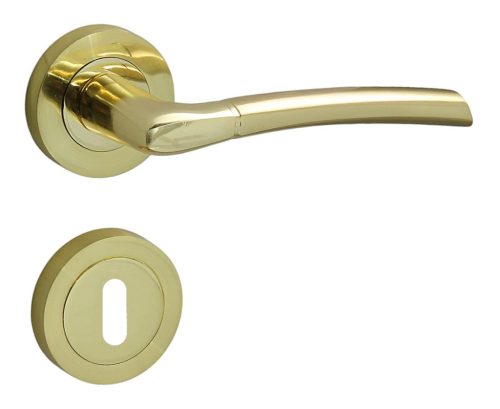 Figo Okrúhla rozeta Mosadz farba BB