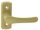 Larina Square "L" Shaped Golden Window Handle