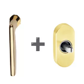   Aprile Luna Maner de balcon colorat cupru cu mecanism de pozitionare