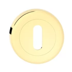   Runde Rosette (Figo) kupferfarben BB Schlossabdeckung von unten nach oben