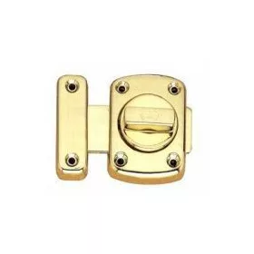 Wc Lock Nailed with Rotary knob 388/40 Copper