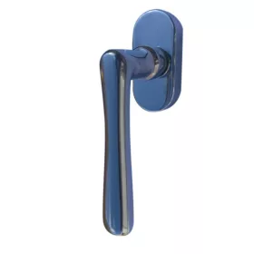   Semi mâner pentru fereastră mare cromat strălucitor Nostalgia cu mecanică de poziționare