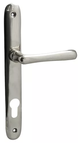 Stefania s lisovaným štítom Svetlý chróm 92 mm PZ