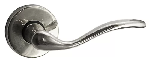 Rozetă rotundă Moli Crom strălucitor Numai mâner pe rozeta superioară