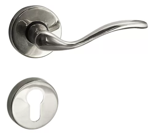 Rozetă rotundă Moli Crom strălucitor PZ