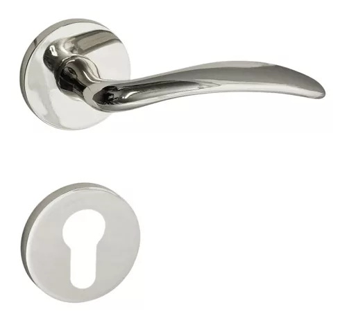 Olive Okrúhla rozeta Svetlý chróm PZ