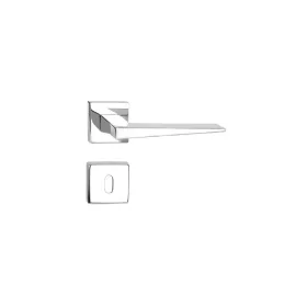 Rozetă Pop Pătrată Crom strălucitor BB
