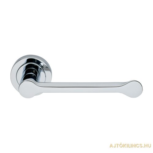 Alamaro Ultra Slim Round rosette Bright chrome Only handle on top rosette