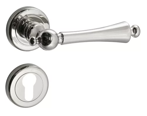 Rozetă rotundă Olivia Crom strălucitor PZ