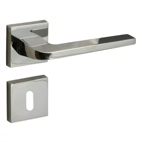 London (Flake) Rozetă pătrată Crom strălucitor BB