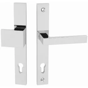 Tlačidlo/gombík Salvo Bezpečnosť Svetlý chróm 90 mm PZ