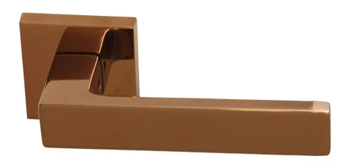 Matrix štvorcová rozeta Svetlý chróm Iba rukoväť na hornej rozete