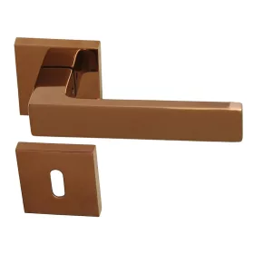 Matrix Rozetă pătrată Crom strălucitor BB