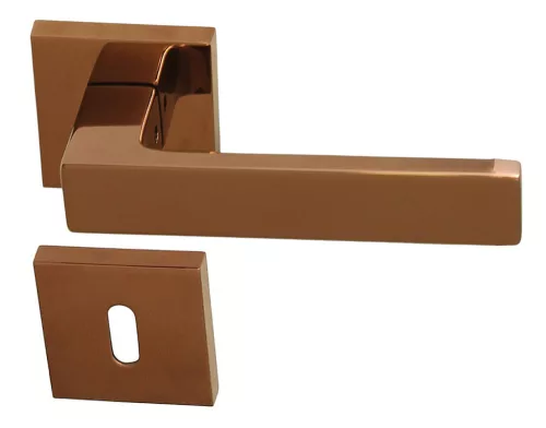 Matrix Štvorcová rozeta Svetlý chróm BB