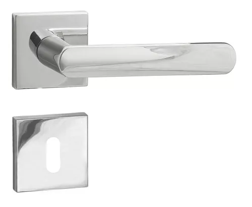 Rozetă Glamour Pătrată Crom strălucitor BB