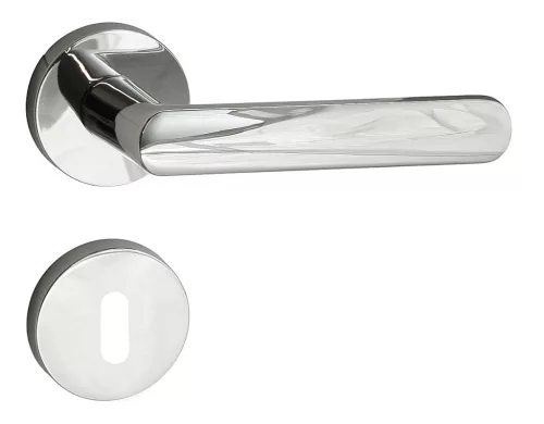 Rozetă rotundă Luna Crom strălucitor BB