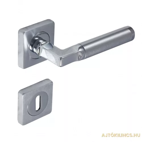 Rozetă Charme Pătrată Crom strălucitor BB