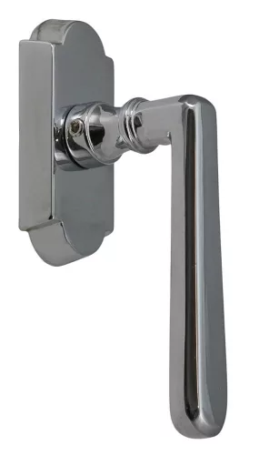 Talianska Alt Wien Svetlý chróm Veľký Half okenná kľučka s polohovacím mechanizmom