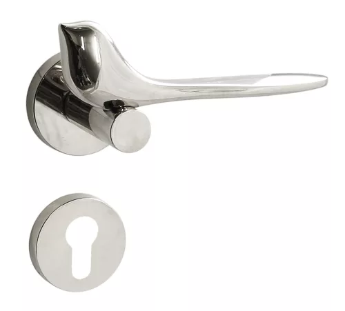 Rozetă rotundă Birdy „G01” Crom strălucitor PZ